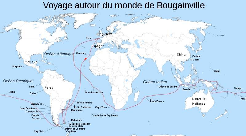 la circumnavigation de bougainville
