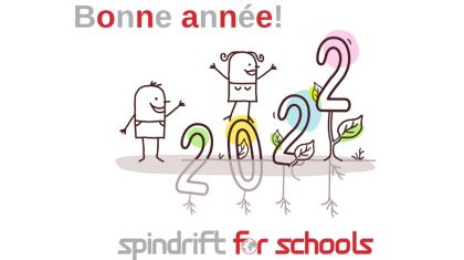 Meilleurs Vœux 2022 avec Spindrift for Schools!